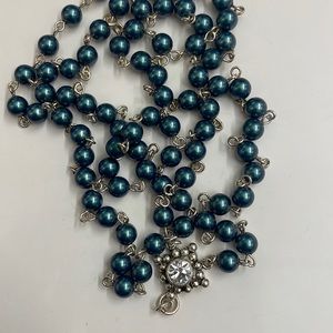 VSA TURQUOISE PEARL ROSARY